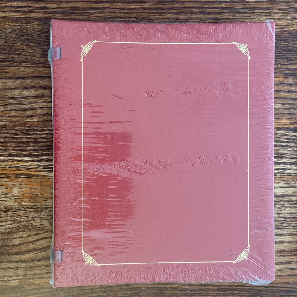 Creative Memories Red Scrapbook Album 8x10 The Kid Book